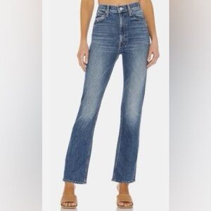 MOTHER Superior High Waisted Rider Skimp Jeans